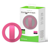 Support pour anneau en silicone Rixus RXPH50L pour Magsafe Rose Red
