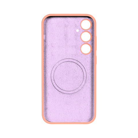 Coque de téléphone souple en TPU Rixus avec MagSafe pour Samsung Galaxy S24 rose