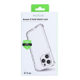 Étui antichoc Rixus Armor-X avec MagSafe pour Apple iPhone 17 Air transparent