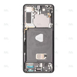 Chassis + Ecran Officiel Service Pack + Vitre pour Samsung Galaxy S21 Plus 5G G996B - Phantom Black