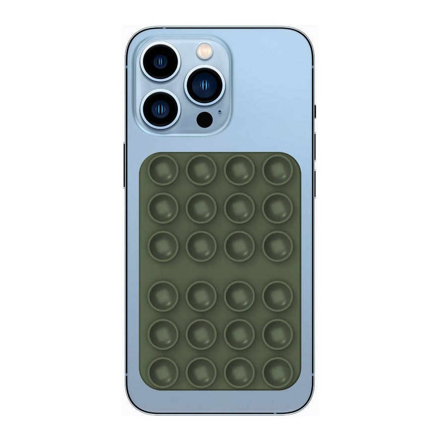 Support pour téléphone avec ventouse Rixus RXPH40D, vert foncé