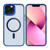 Étui Rixus Classic 04 avec MagSafe pour Apple iPhone 11 Pro bleu foncé