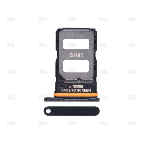 Support pour carte SIM Xiaomi Poco F6 noir OEM