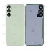 Vitre arrière pour Samsung Galaxy A24 4G A245F avec lentille vert lime OEM