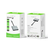 Répartiteur HDMI 4 en 1 Rixus RXHU20 gris sidéral