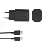 Adaptateur PD CH25W09 USB-C vers USB-C 25 W noir