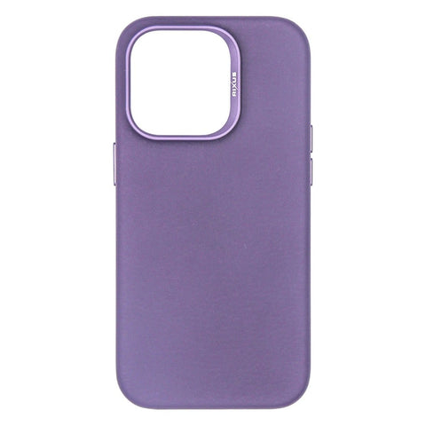 Étui Rixus Classic 02 avec MagSafe pour Apple iPhone 14 Pro violet