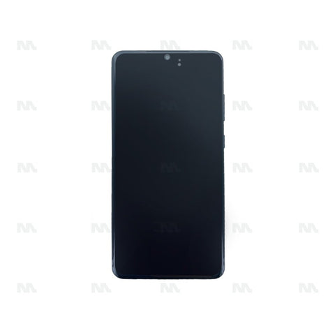 Chassis + Ecran Officiel Service Pack + Vitre pour Samsung Galaxy S20 Ultra G988B Camera - Cosmic Black