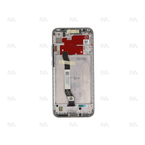 Chassis + Ecran Officiel Service Pack + Vitre pour Xiaomi Redmi Note 8T - Moonlight White
