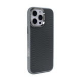 Coque Mag Carbon avec MagSafe pour Apple iPhone 16 Pro Gris titane