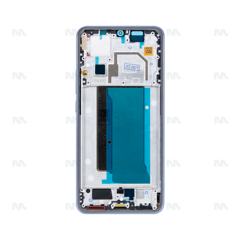 Chassis + Ecran Original OEM + Vitre pour Xiaomi 13T (2306EPN60G) / 13T Pro (23078PND5G) - Bleu