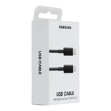 Câble de données Samsung EP-DX310JBEGEU USB-C vers USB-C 3A 1,8 m Noir