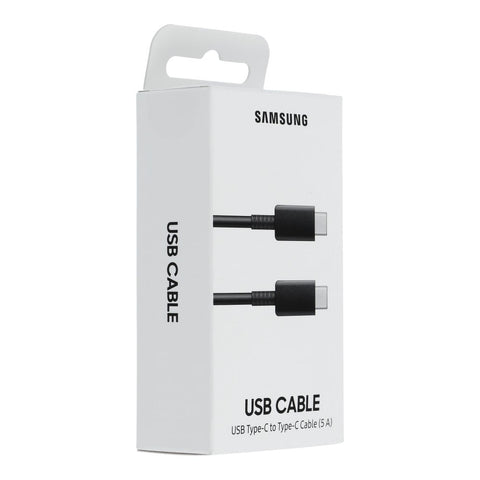 Câble de données Samsung EP-DX310JBEGEU USB-C vers USB-C 3A 1,8 m Noir