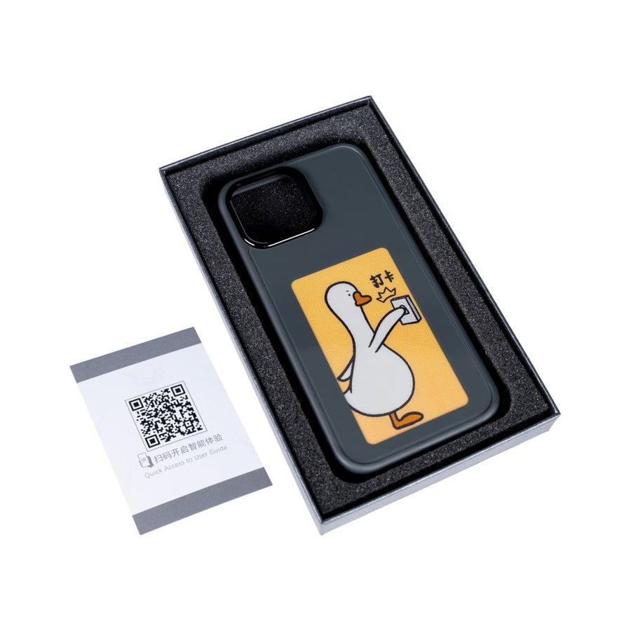 Coque de téléphone Smart Ink Noir pour iPhone 15