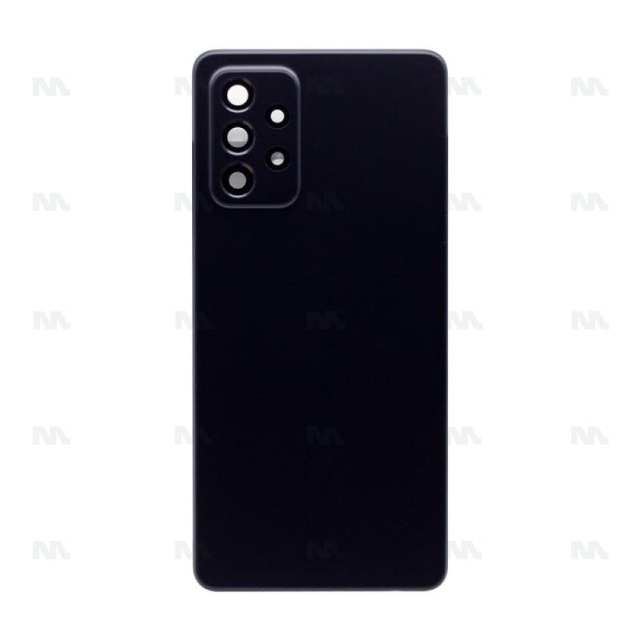 Vitre arrière pour Samsung Galaxy A72 A725F avec objectif Awesome Black OEM