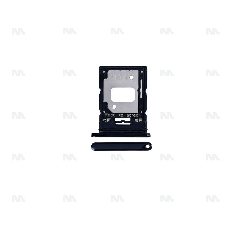 Support pour carte SIM pour Xiaomi Mi 11 Lite 4G – Boba Black – OEM