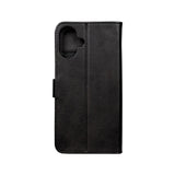 Rixus Bookcase pour Apple iPhone 16 Plus Noir
