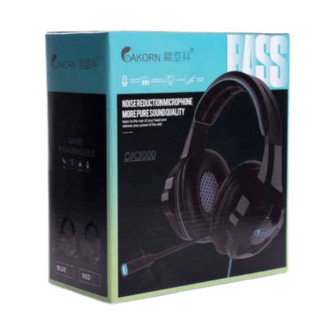 Casque antibruit Akorn OK3000 - Bleu
