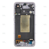 Chassis + Ecran Officiel Service Pack + Vitre pour Samsung Galaxy A56 A566B GH82-36829D - Rose