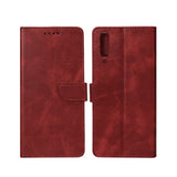 Bibliothèque Rixus pour Samsung Galaxy A7 Rouge foncé