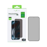 Verre trempé Rixus Privacy Full Curved Edge pour Samsung Galaxy S25 FE, A57