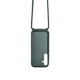 Cache-cordon pour collier Rixus TPU pour Samsung Galaxy S24 Plus vert foncé