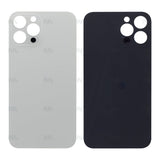 Vitre Arrière avec bloc complet pour Apple iPhone 12 Pro Max, Argent, Compatible