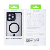 Étui Rixus Classic 04 avec MagSafe pour Apple iPhone 11 Pro Max Noir
