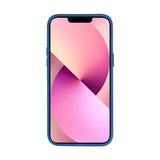 Étui Rixus Classic 04 avec MagSafe pour Apple iPhone 12 Pro Max bleu foncé
