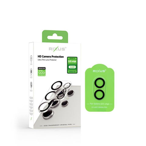Verre trempé Rixus Clear HD Camera pour Samsung Galaxy S25 Edge