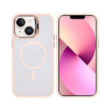 Étui Rixus Classic 03 avec MagSafe pour Apple iPhone 14 Plus rose clair