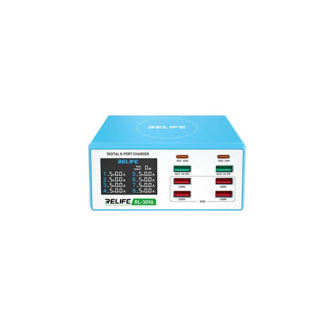 Chargeur numérique à 8 ports Relife RL-309A