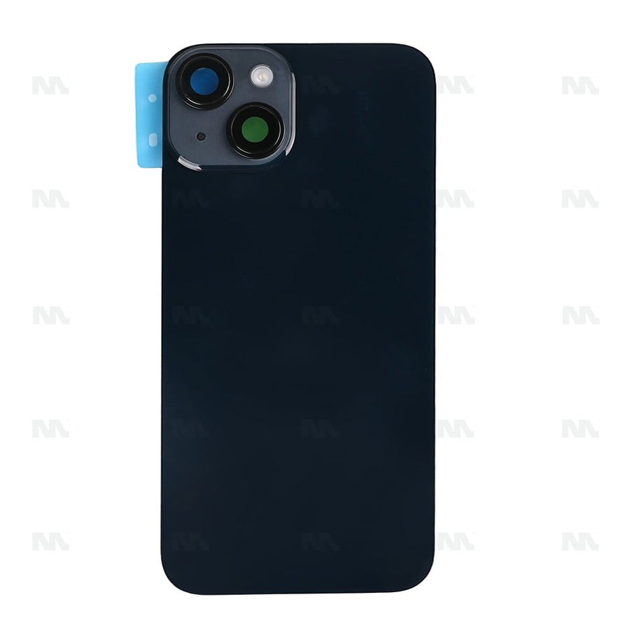 Vitre Arrière avec NFC, cadre de caméra agrandi Midnight Compatible pour Apple iPhone 14