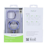 Étui Rixus Classic 03 avec MagSafe pour Apple iPhone 15 Plus violet clair