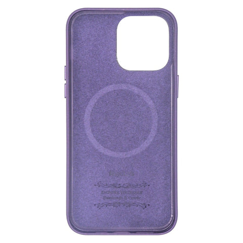 Étui Rixus Classic 02 avec MagSafe pour Apple iPhone 14 Pro Max violet
