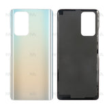 Vitre arrière pour Oppo A96 sans objectif, bleu coucher de soleil, OEM