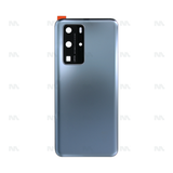 Vitre arrière pour Huawei P40 Pro avec objectif argent givré OEM