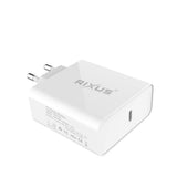 Chargeur universel USB-C Rixus RXLC26 blanc