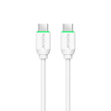 Adaptateur Rixus RX90CC avec câble USB-C vers USB-C 1 m 20 W blanc