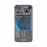 Vitre Arrière avec NFC et bloc complet pour Apple iPhone 15 Plus – Bleu – Compatible