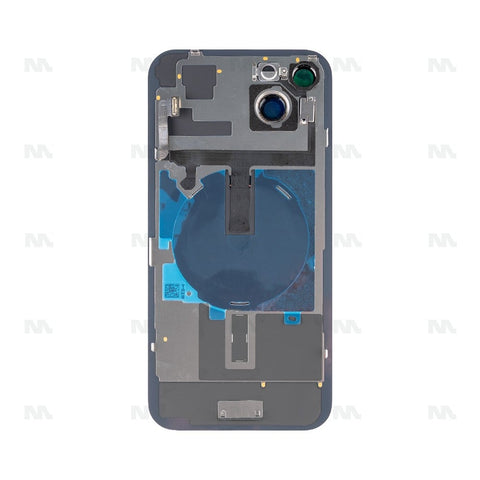 Vitre Arrière avec NFC et bloc complet pour Apple iPhone 15 Plus – Bleu – Compatible