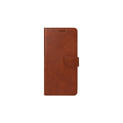 Rixus Bookcase pour Apple iPhone 5, 5S Marron