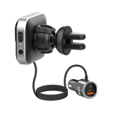 Émetteur FM Bluetooth 2 en 1 et adaptateur pour voiture – Rixus RXBT55 – Noir