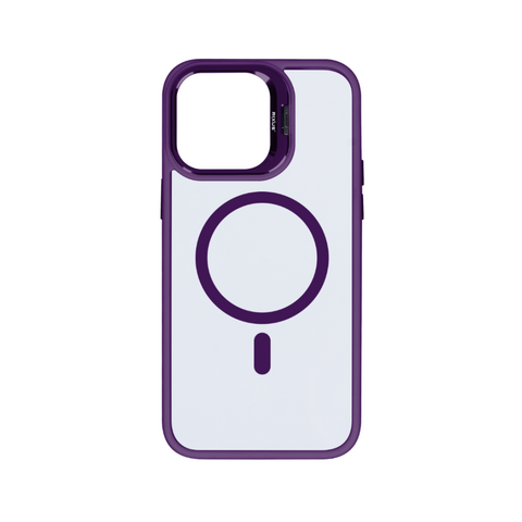 Étui Rixus Classic 03 avec MagSafe pour Apple iPhone 13 Pro violet foncé