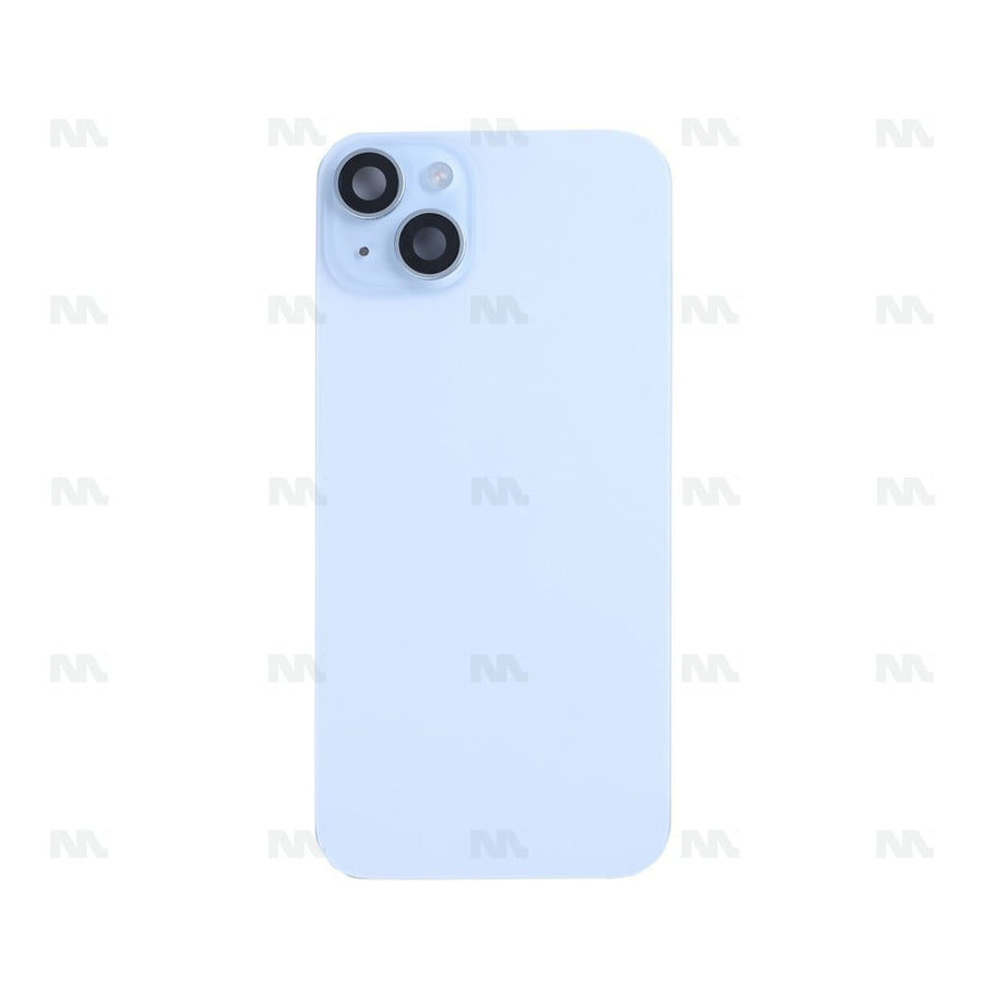 Vitre Arrière avec NFC, cadre de caméra agrandi bleu pour Apple iPhone 15 Plus – Reconditionné