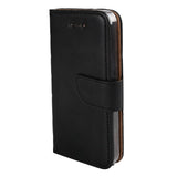 Rixus Bookcase pour Apple iPhone 5, 5S Noir