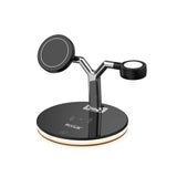 Station de recharge sans fil 3 en 1 Rixus RXWC40 pour Apple iPhone série 12