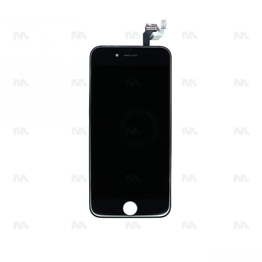 Ecran LCD + Vitre pour iPhone 6 Metal Plate Haute Qualité - Noir