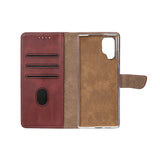Bibliothèque Rixus pour Samsung Galaxy S23 Ultra Rouge foncé