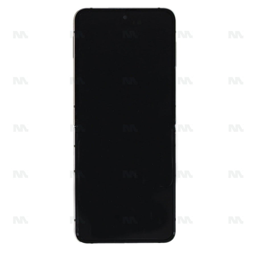 Chassis + Ecran LCD complet pour Samsung Galaxy Z Flip 4 (SM-F721B) Interne (GH82-29440C / GH82-30238C / GH82-29441C) - Pink Gold